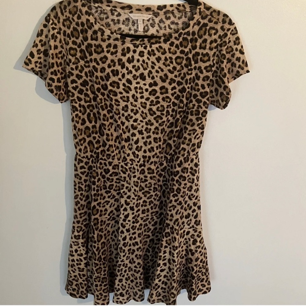 Rebecca Taylor leopard XS dress